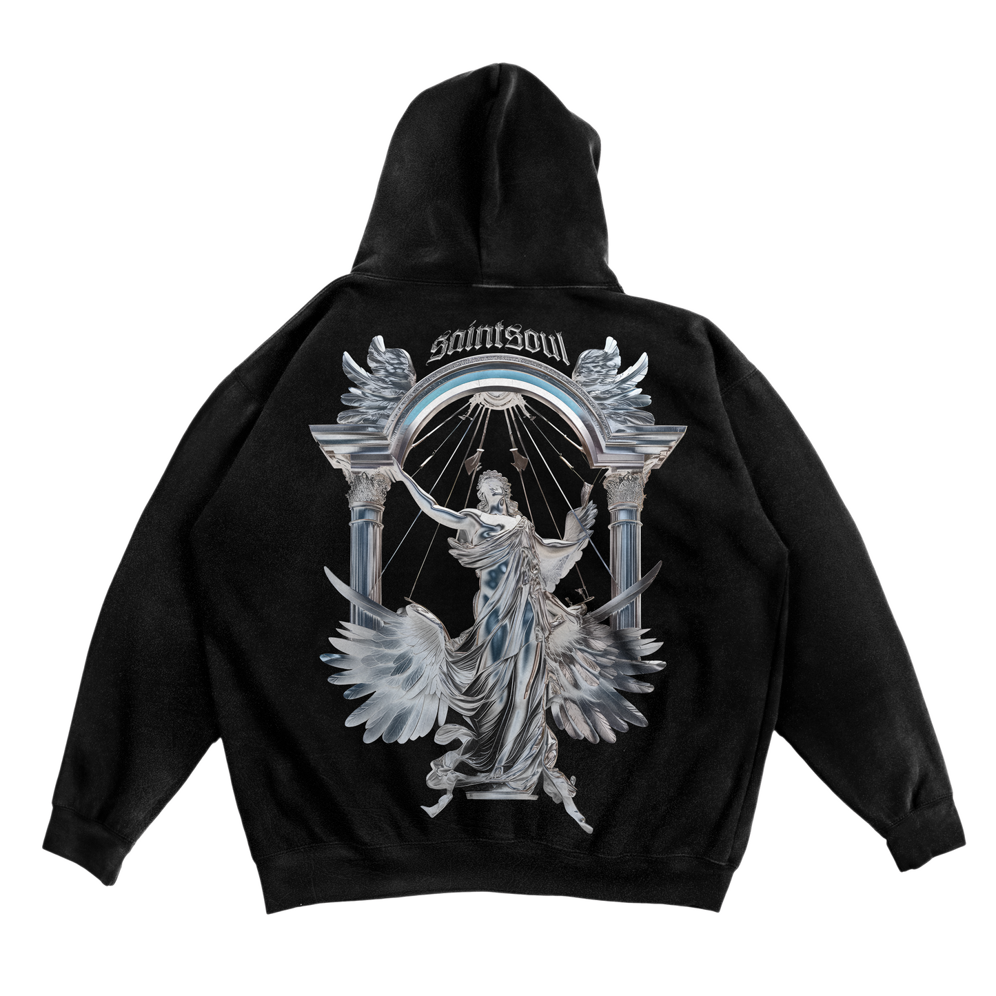 Chrome Angel Oversized Hoodie