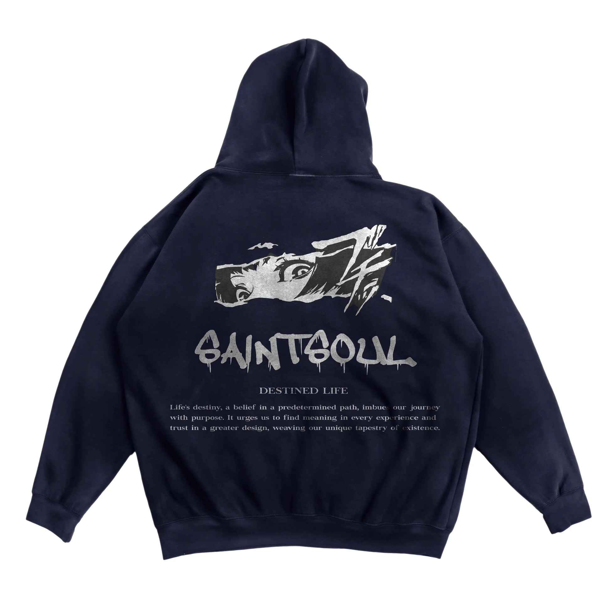 Eyes Oversized Heavyweight Hoodie SaintSoul.in