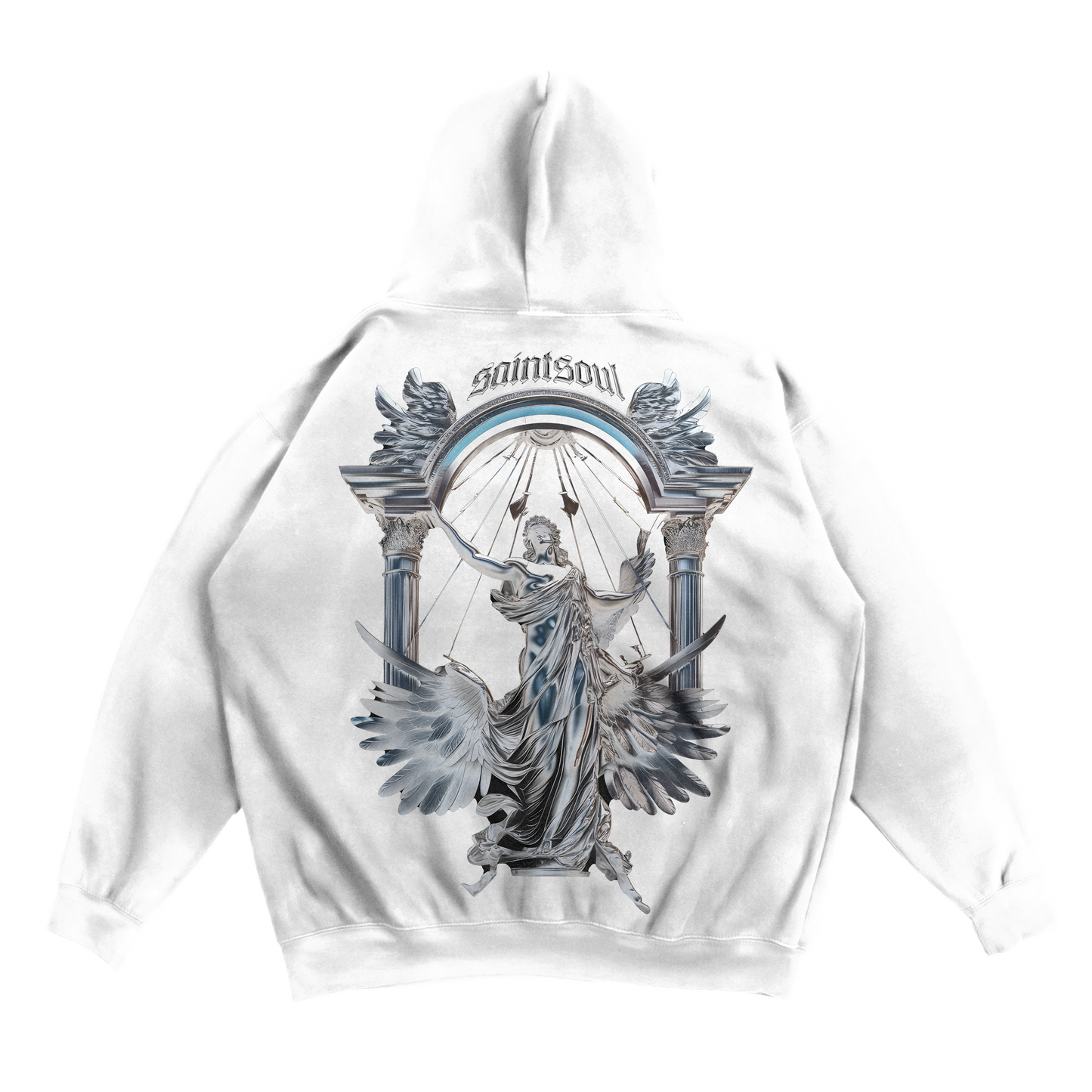 Chrome Angel Oversized Hoodie